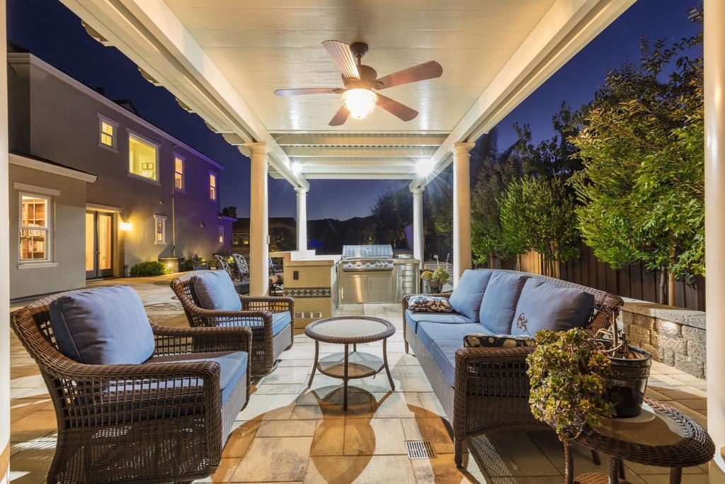 Twilight exterior real estate photography – Orange County